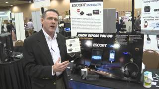 ESCORT Live TV Introduces MobileTV at 2013 CES Press Show, Ep 3