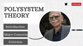 Polysystem Theory || Explanation of Polysystem Theory || Polysystem Theory in Translation Studies