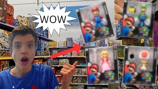 I FOUND the New Super Mario Bros. Movie Toys at Walmart!!!