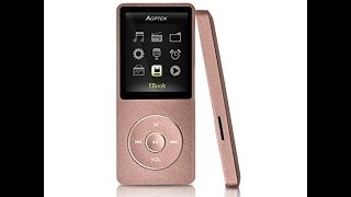 Unboxing AGPtek 8gb A02 Rose Gold MP3 player