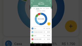 APP PRA CONTROLAR GASTOS E FINANÇAS! #viral #dinheiro #investimentos