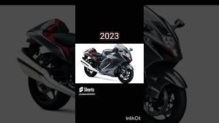 evolution of Hayabusa bike (1999~2023) #youtubeshorts  #subscribe 🤯 😎 #subscribe #evolution