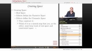 “Editing Basics” | Introduction to Film with Educator.com