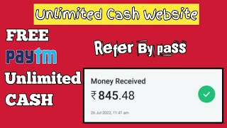 New earning app today || Today Earning Website|| Refer by pass