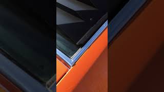 1973 Mach 1 rear window louver slats