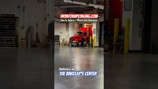 DRIVEFORUPSTAGING.com | Delivery at the Barclay’s Center Brooklyn NY. #UPSTAGING #ENTERTAINMENT