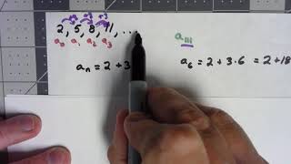 Calculus II 10.1.2 Closed Formulas for Sequences