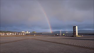 A beautiful rainbow in Nanao, Japan