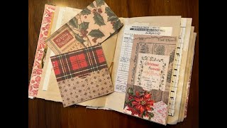 Easy Christmas Pockets from Card Stock