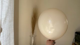 Sempertex White vs Sempertex White Sand! Nude balloons #sempertex #sempertexwhitesand #beigeballoons