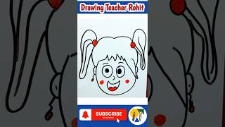 Funny Drawing ideas,Drawing of funny face,Easy funny Face Drawing,DRAW Funny FACE