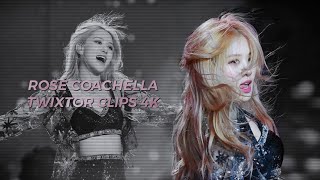 ROSÉ COACHELLA TWIXTOR CLIPS 4K