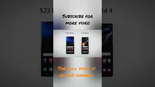 Samsung S22 Ultra vs Z Fold 4 | Speed Test😨