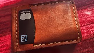 Popov Leather Slim Moneyclip Wallet Review! - Perfect but raw?