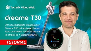 Dreame T30 - Unboxing, Ersteinrichtung und Ersteindruck 🧹