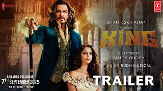 THE KING - Trailer (HD)| Shah Rukh Khan  ,Suhana Khan , Abhishek bachchan | 2025