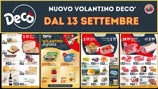 Volantino Decò dal 13 settembre al 23 settembre 🛒 Scopri i prodotti in offerta! 🟩⬜️🟥 #anteprima