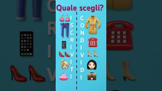 Quale scegli? #tiktok