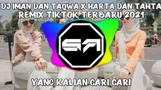 DJ IMAN DAN TAQWA X HARTA DAN TAHTA REMIX FULL BASS🔊 VIRAL TIKTOK TERBARU 2021