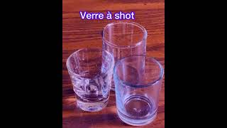 Les différents types de verres