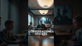 Las conversaciones difíciles te hacen crecer. - #CrecimientoProfesional #Liderazgo #Progreso #Éxito