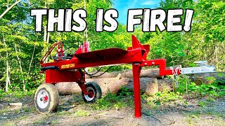 The Fastest Affordable Wood Splitter Made! - Split-Fire 2265