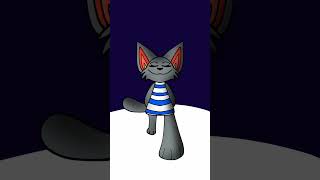 Fashionista! (Animation meme) Harvest festival 64 #shorts #animation #flipaclip #meme #cat #trend