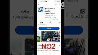 top 5 cricket games in mobile #shortsvideo #subscribe #trending #viral