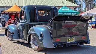 1941 Dodge Pro Street Pickup: 1 min. walkaround. Wrapped by PDX Wraps