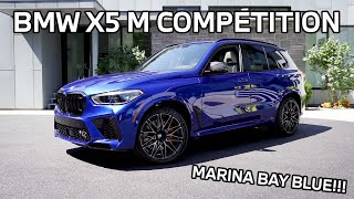 BMW X5M Competition Marina Bay Blue Metallic Review