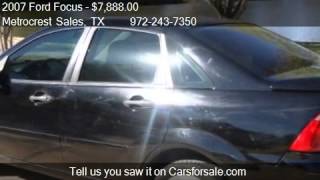 2007 Ford Focus ZX4 Sedan - for sale in Farmers Branch, TX 7