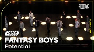 [K-Choreo Tower Cam 4K] 판타지 보이즈 직캠'Potential '(FANTASY BOYS  Choreography) l @MusicBank KBS 231201