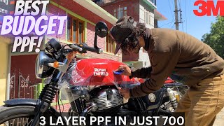 Best Budget 3 Layer (PPF) For Continental GT 650 | No More Scratches