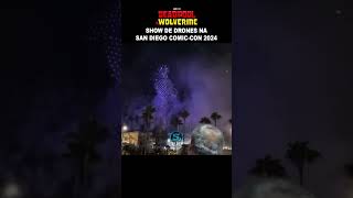 Espectáculo de Drones na SDCC 2024 de Deadpool & Wolverine