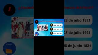 Preguntas y Respuestas- 1¿Cuándo se declaro la independencia del Perú?