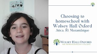 Choosing to homeschool with Wolsey Hall Oxford - Atica