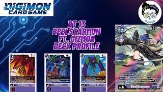 This Deck just got even better! | BT 13 Beelstarmon Ft. Gizmon. | Digimon TCG | BT 13 Meta.