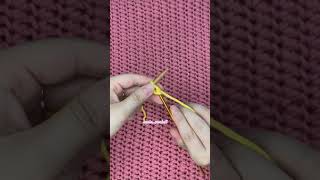 Crochet  knitting skills shring#knitting #crochet