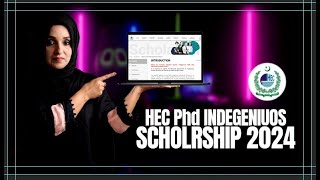 PhD Fully funded Indigenous Scholarship by PEHC 2024 | HEC Scholarships