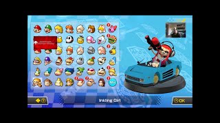 Mario Kart 8 Deluxe Custom Splatoon 3 Sports Car Kart Mod Nintendo Switch Yuzu Shell Cup 200cc