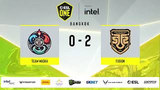 Team Waska vs FUSION - ESL One Bangkok 2024 SA Closed Qualifiers - Stream A