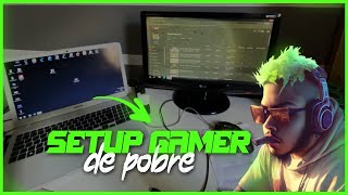 Roda Tudo! Meu SETUP GAMER de Pobre 2023