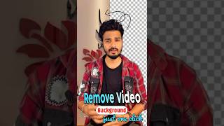 Remove Video Background in just one Click #shortsfeed