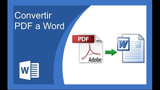 Convertir PDFa WORD Sin Perder Formato