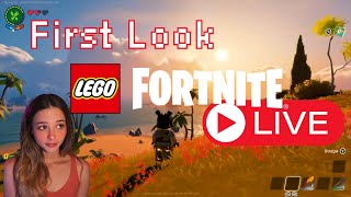 Checking Out Lego Fortnite! | Lego Fortnite First Impressions | 🔴LIVE🔴