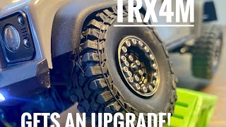 The Traxxas TRX4M gets an upgrade! Thanks to @AddamsPlayground