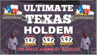 Ultimate Texas Holdem With The Great American Gambler!! TGT Poker and Racebook!