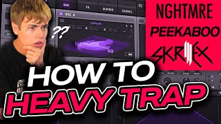 HOW TO HEAVY TRAP (Nghtmre, Peekaboo, Skrillex)