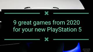 9 great games from 2020 for your new PlayStation 5