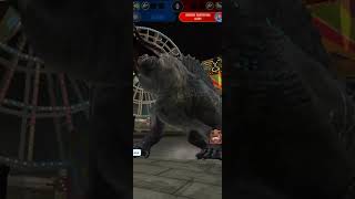 JURASSIC WORLD ALIVE INDOMINUS REX VS ALBERTOCEVIA